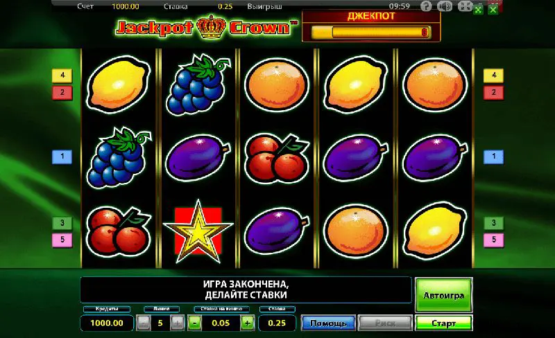 Jackpot Crown Deluxe автомат